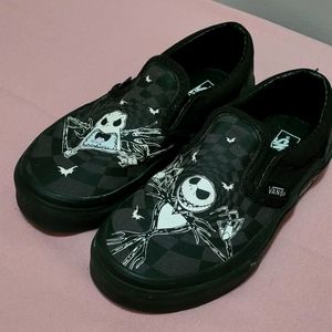 Exclusive Nightmare Before Christmas x Vans, Kids slip ons